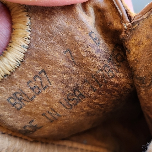 Justin BR1627 Suede Square Toe Cowboy Boots‎ - Picture 9 of 11